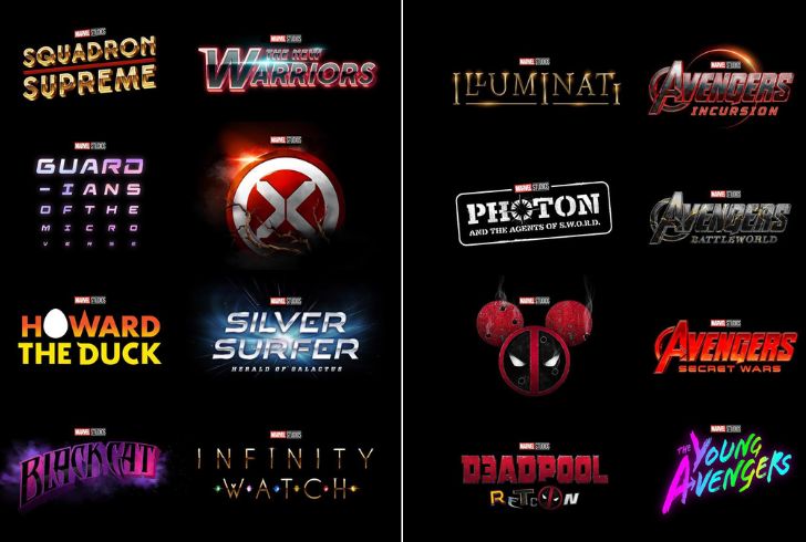 Marvel Cinematic Universe logo against a cosmic backdrop.