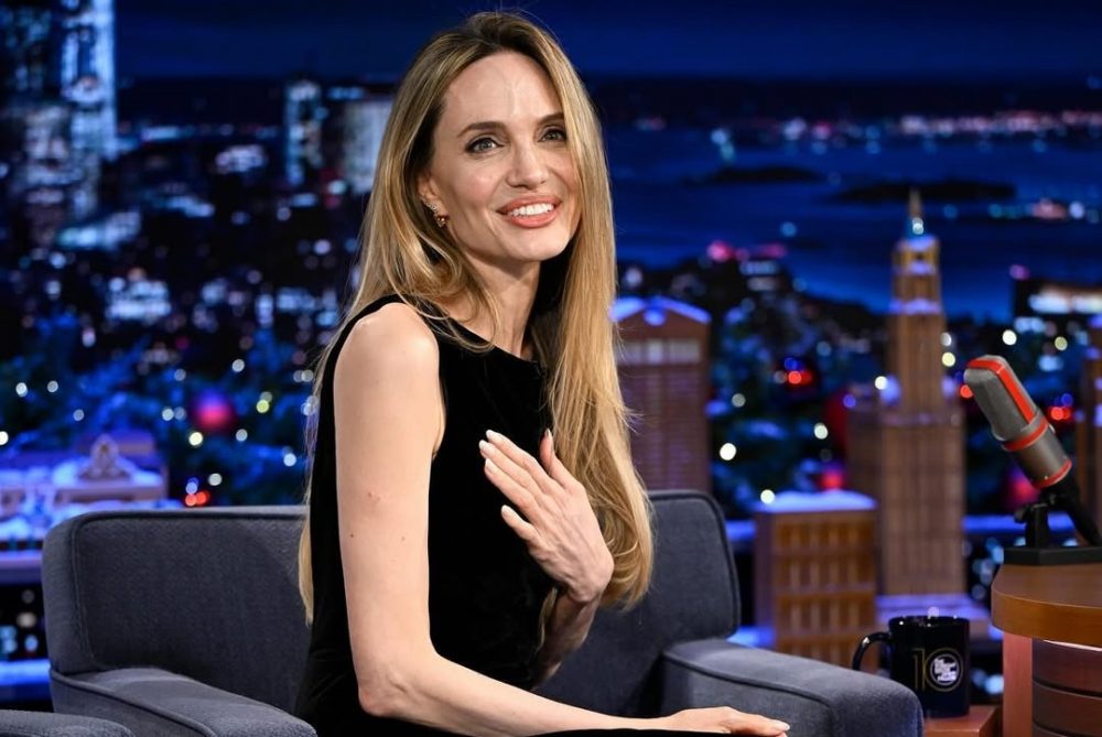 Angelina Jolie and Jimmy Fallon’s rare talk show moment left fans buzzing.